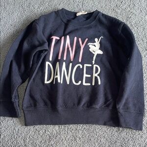 Rabbit Skins Blue Tiny Dancer Sweatshirt